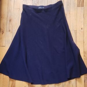 Polo Ralph Lauren Wool Midi Skirt